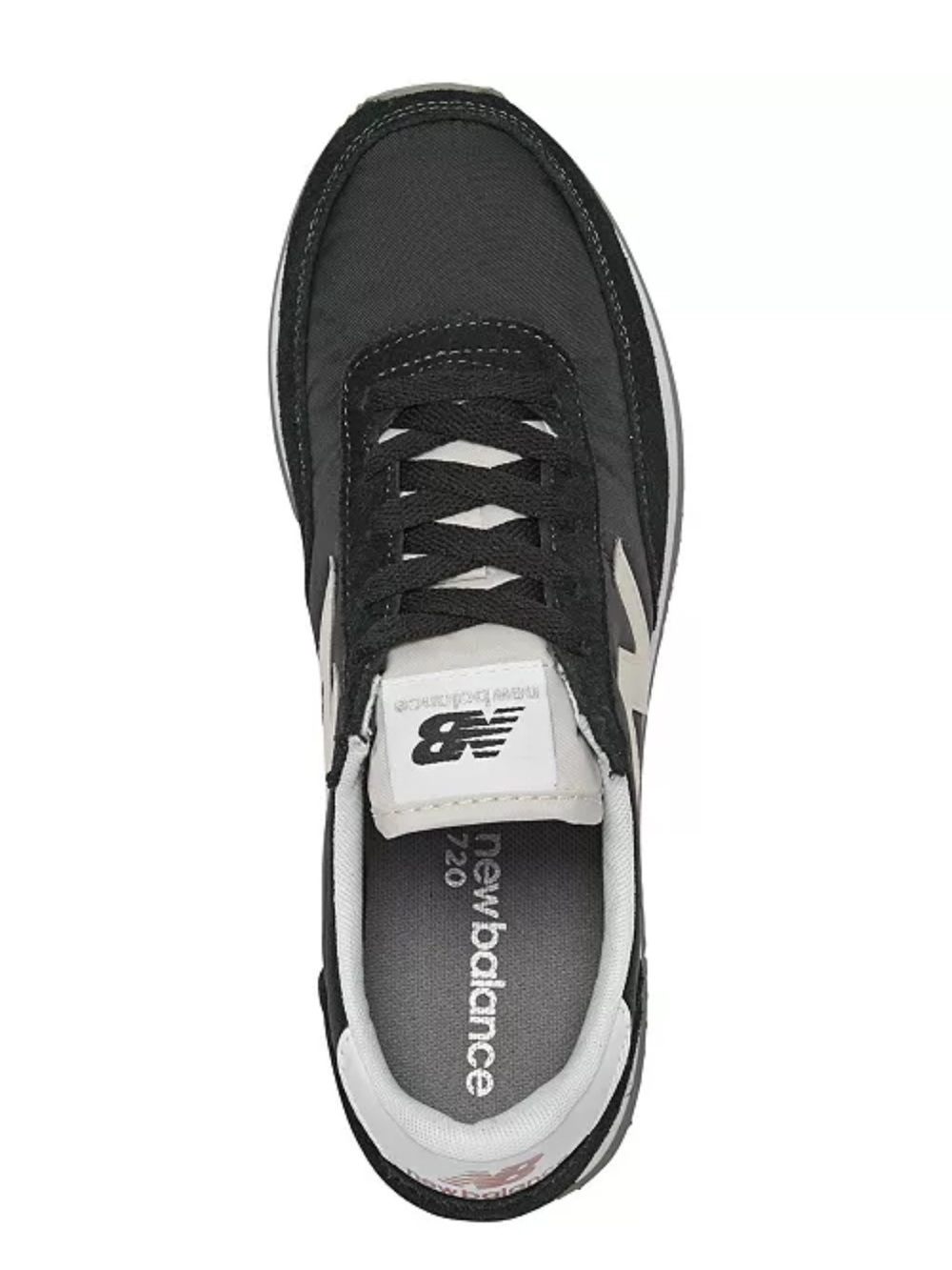 New Balance Black and White Classic Runner - Picture 2 of 4